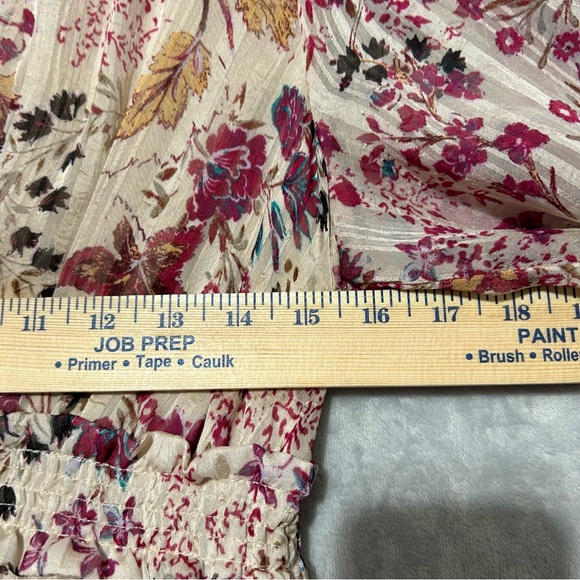 Free People Closer to The Heart Mini Dress S Boho Coastal Coquette Girl Floral - Picture 7 of 9